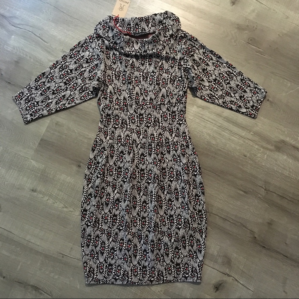 Vintage Inspired Art Deco Cowl Neck Dress